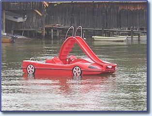 Tretboot Modena das erste mal am Ammersee